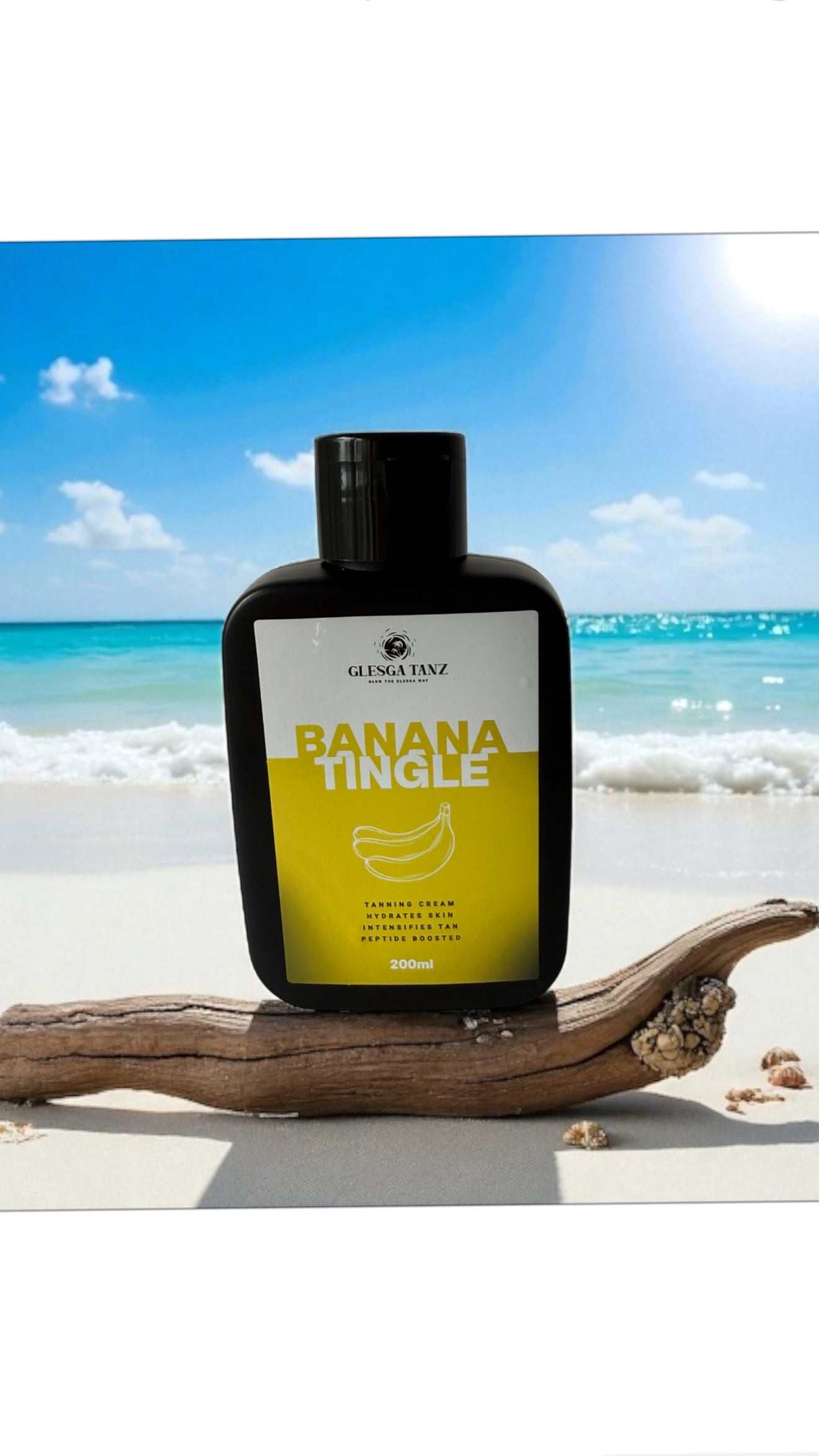 Banana Tingle Tanning Cream